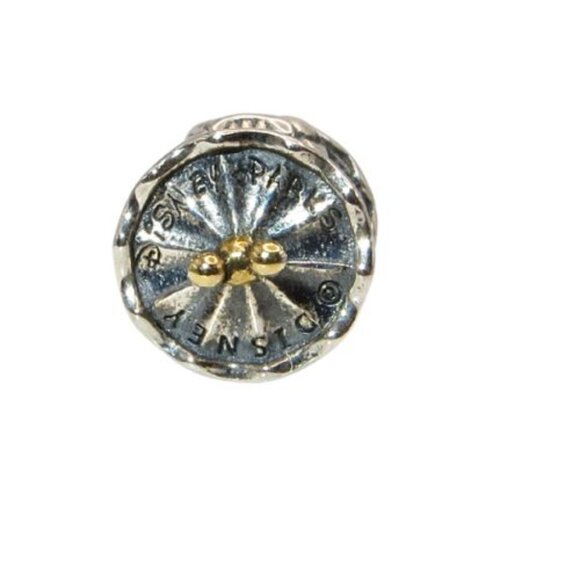 Pandora Rare! Disney Carousel Merry Go Round 14k Gold/ .925 Charm Park Exclusive - Picture 5 of 7